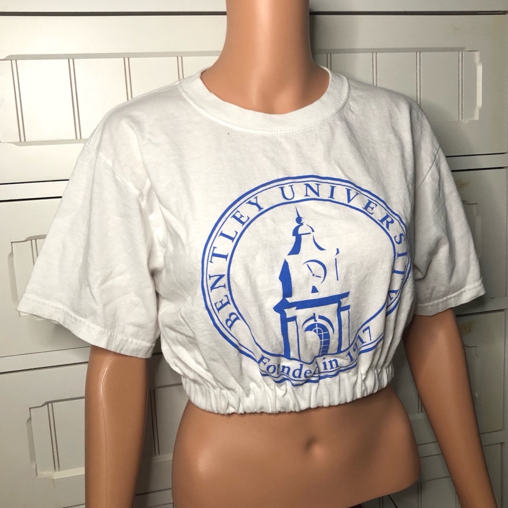 Bentley University crop top